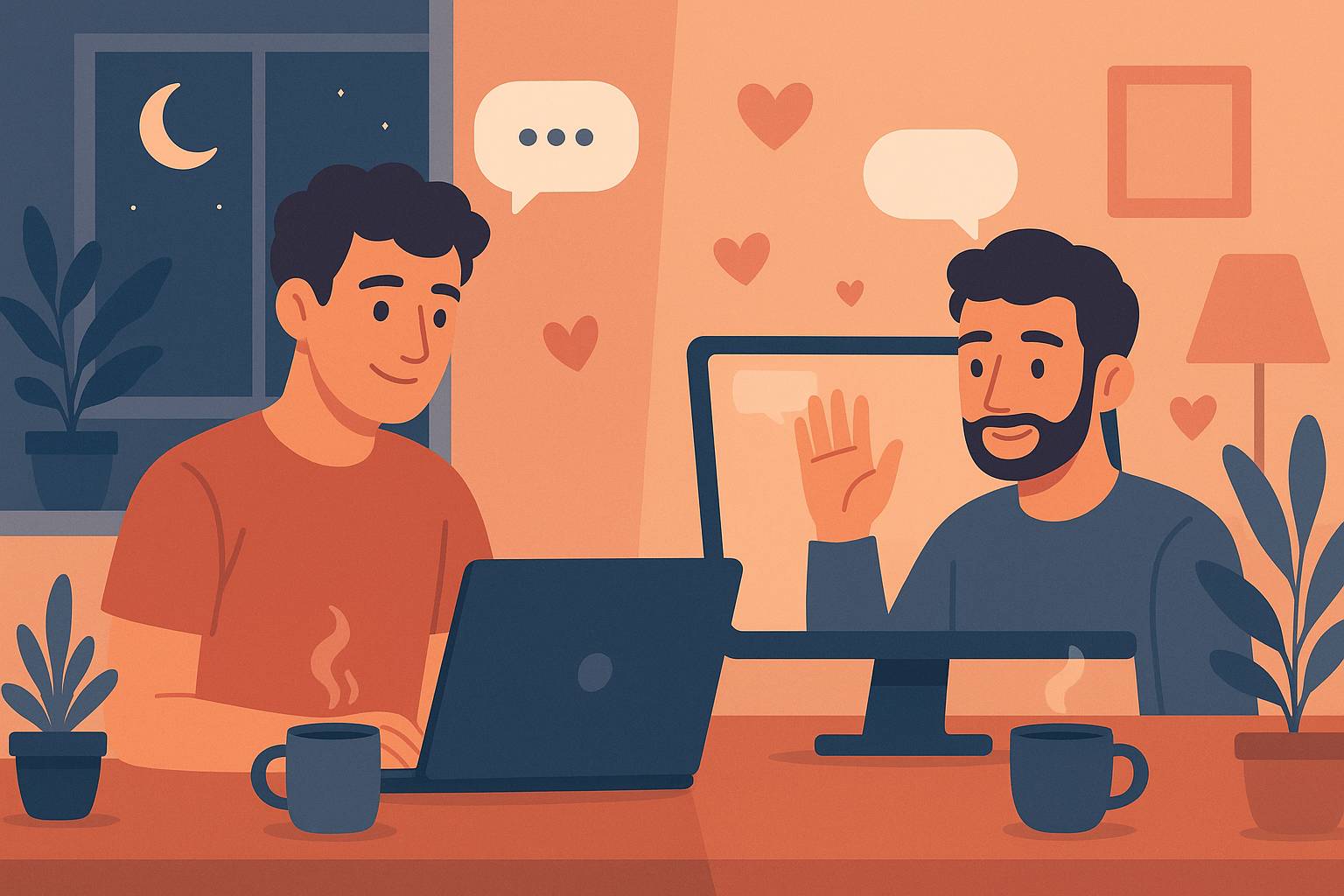 Frases de amistad para valorar relaciones que empezaron online