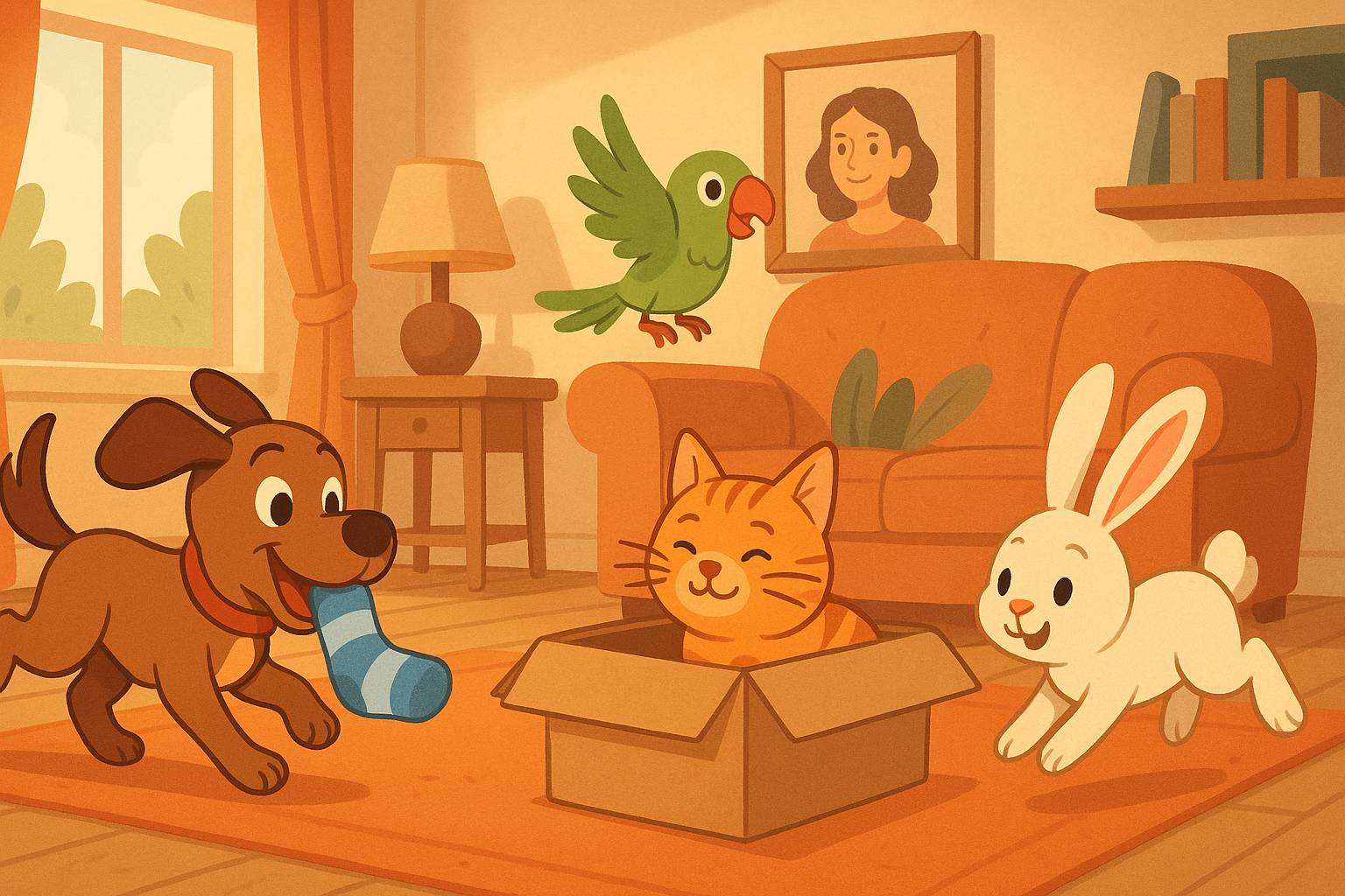 Frases divertidas sobre mascotas y su comportamiento impredecible